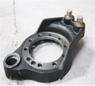 REAR BRAKE CARRIER - LEFT - PART NUMBER WG9981340062, ESTIMATED VOLUME: 0.01045CBM