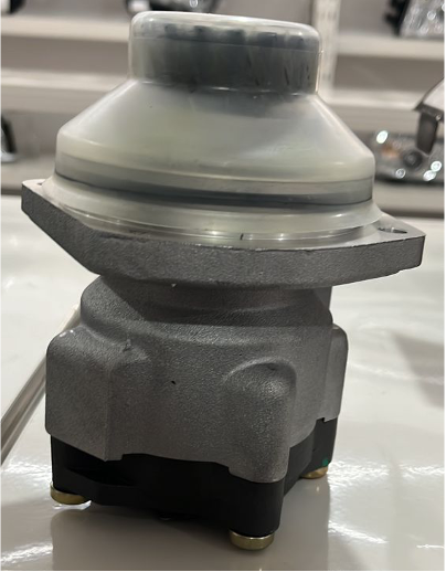 SINOTRUK HOWO 6x4 HYDRAULIC POWER STEERING GEAR PUMP ( ROTARY POSITIVE DISPLACEMENT VANE TYPE ) - PART NUMBER WG9619470080, ESTIMATED VOLUME: 0.005376CBM