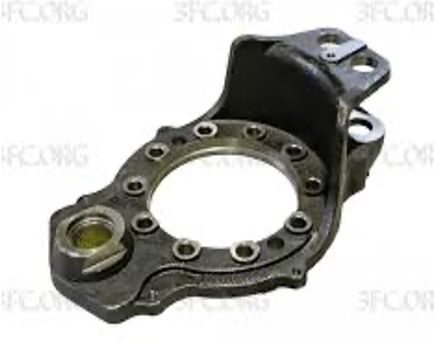 F3000 F2000 X3000 M3000 REAR BRAKE CARRIER - RIGHT - PART NUMBER DZ9112340238, ESTIMATED VOLUME: 0.01232CBM