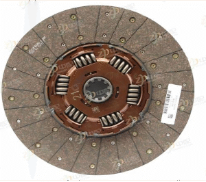 SINOTRUK HOWO/A7 TRANSMISSION CLUTCH DRIVEN DISC ASSY WITH OUTER DIAMETER=430mm, INNER SPLINE DIAMETER=52.5mm, NUMBER OF SPLINES=10 - PART NUMBER AZ9725160390, ESTIMATED VOLUME: 0.016128CBM