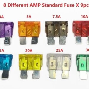 STANDARD FUSE 3A / 5A / 7.5A / 10A / 15A / 20A / 25A / 30A - PART NUMBER X AMP