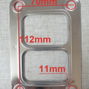 SHACMAN WP10 E2 FOTON WD615.50 E2 TURBOCHARGER / REAR EXHAUST MANIFOLD GASKET - PART NUMBER 61560110210