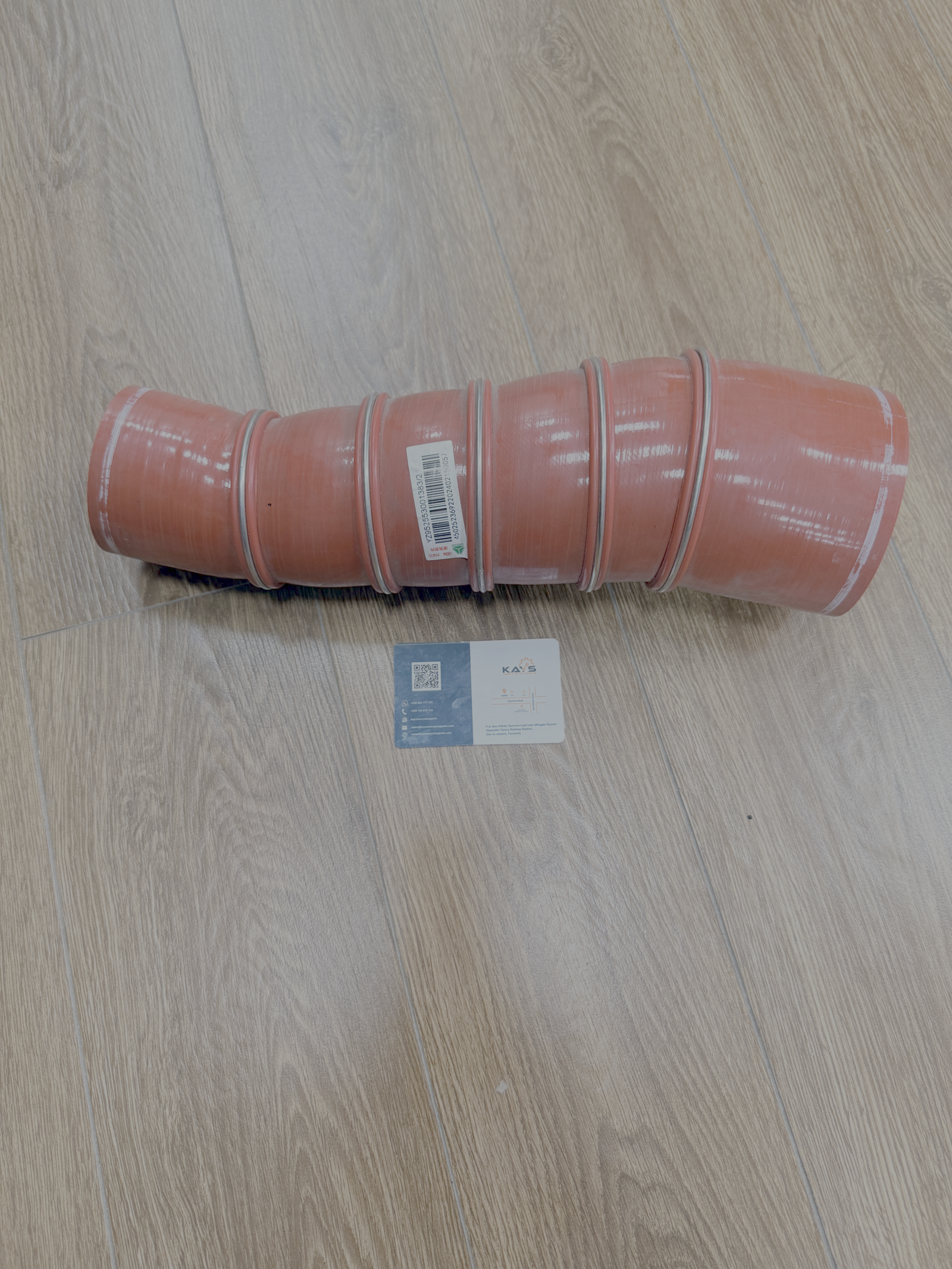 SINOTRUK HOWO NX INTERCOOLER INTAKE HOSE - PART NUMBER YZ952553001383