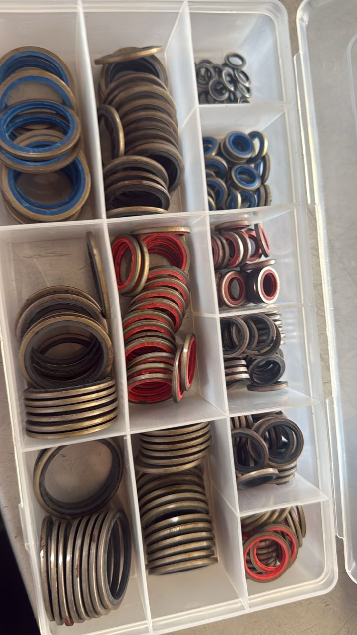 FIBER WASHER COMPLETE - PART NUMBER WASHER-SET